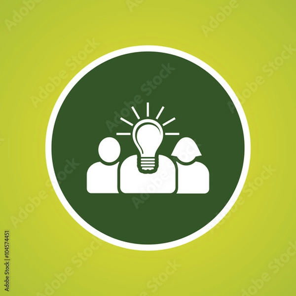 Fototapeta Team Icon