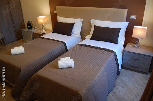 Obraz Camera con letti separati