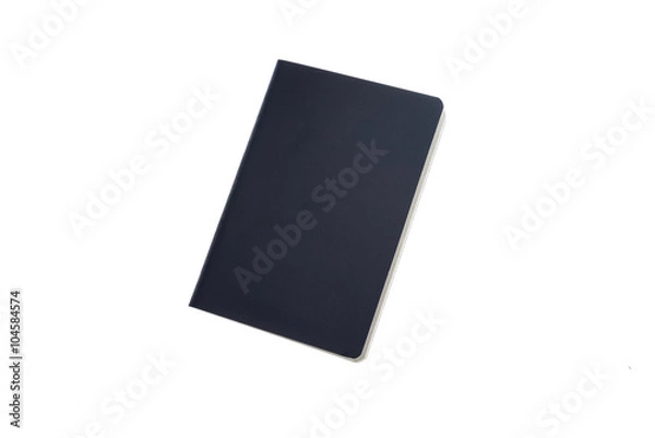 Obraz blank passport blue cover