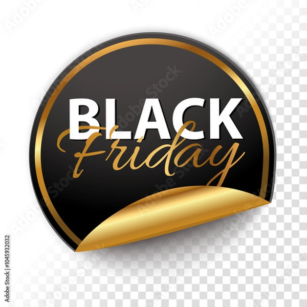 Obraz Black Friday sticker