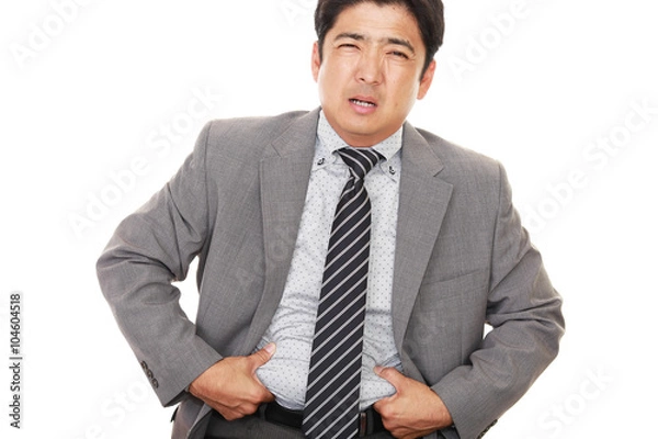 Fototapeta 肥満気味の男性