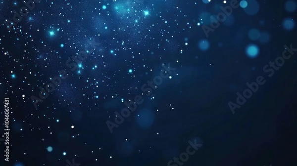 Obraz Sparkling Blue Background