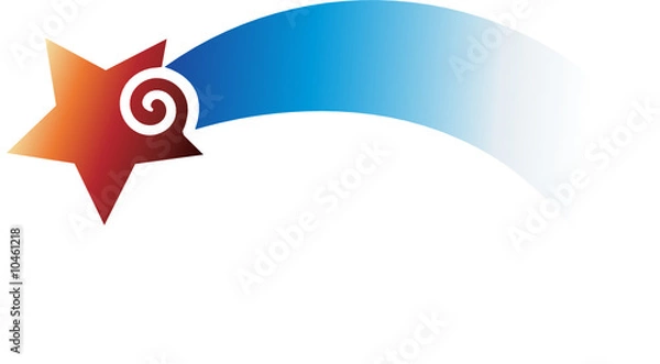 Fototapeta falling star