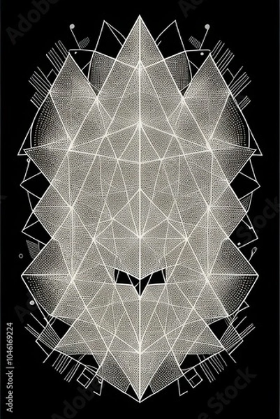 Fototapeta spider web on black background