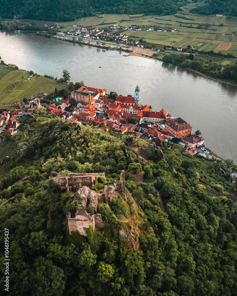 Fototapeta Dürnstein in der Wachau in Niederösterreich 
