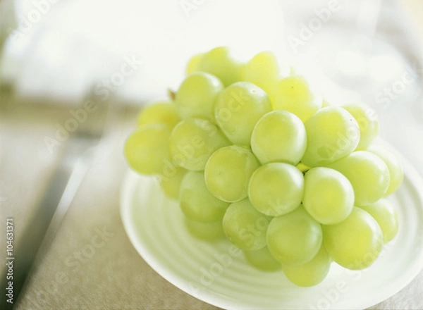 Obraz 皿の上のマスカット