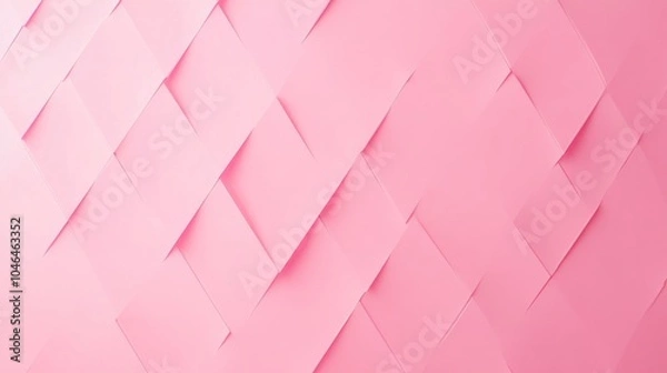 Fototapeta Photo of, Pink background with diamond pattern for design, banner template