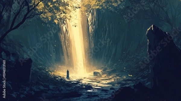 Fototapeta underground scene