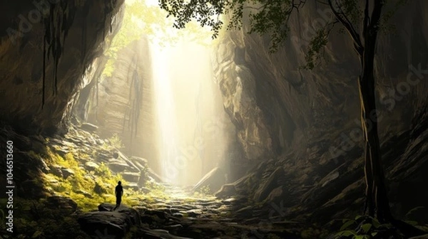 Fototapeta underground scene