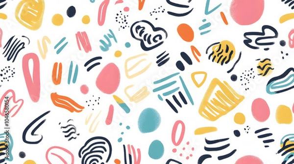 Fototapeta Colorful abstract patterns