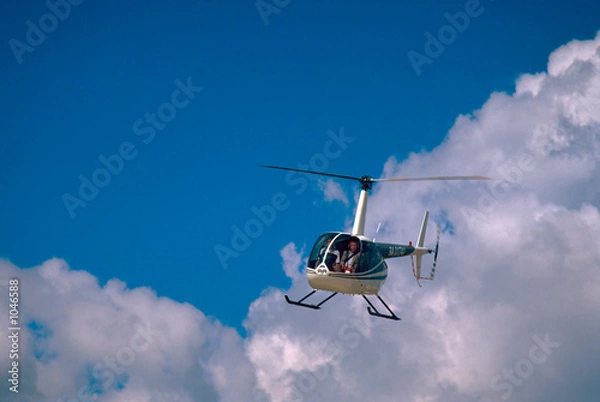 Obraz helicopter in flight