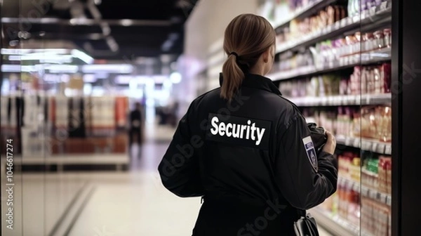 Obraz Retail Shop Secure Guard Service