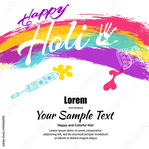 Obraz Happy Holi