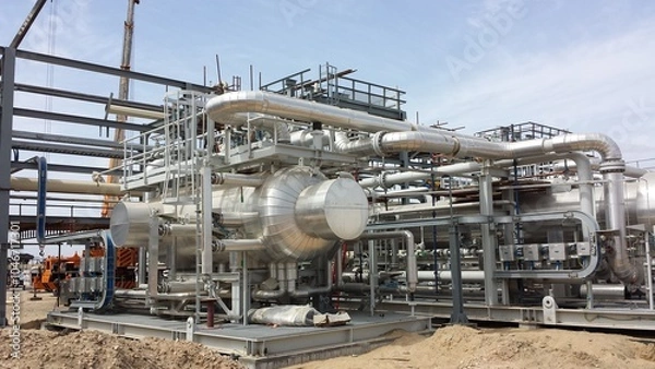 Obraz Oil and Gas Processing Equipment in Egypt Development
