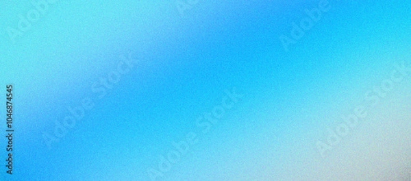 Obraz abstract grainy blue gradient texture background banner header