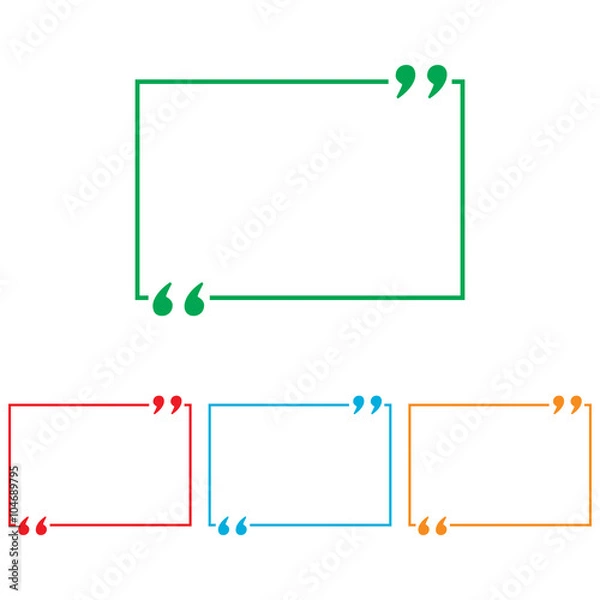 Fototapeta Text quote sign