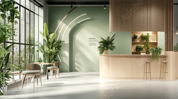 Fototapeta 展示会のブース