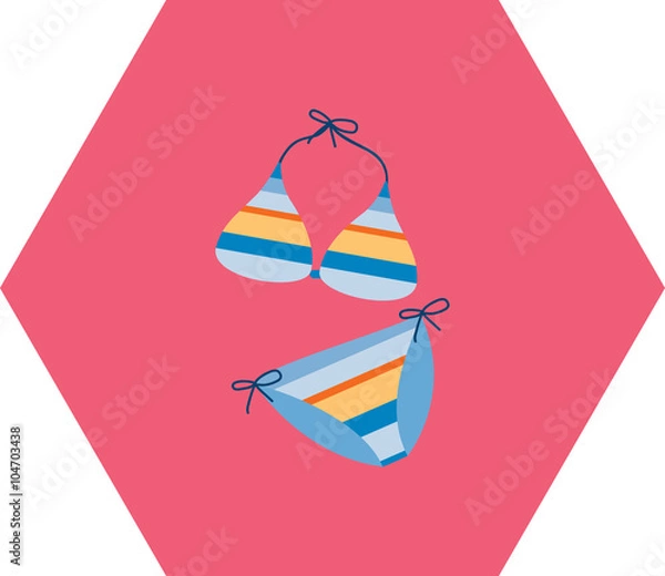 Fototapeta 플랫 일러스트 