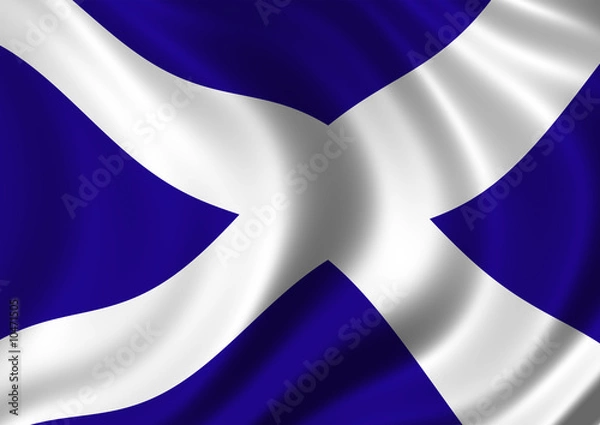 Obraz Saltire Flag