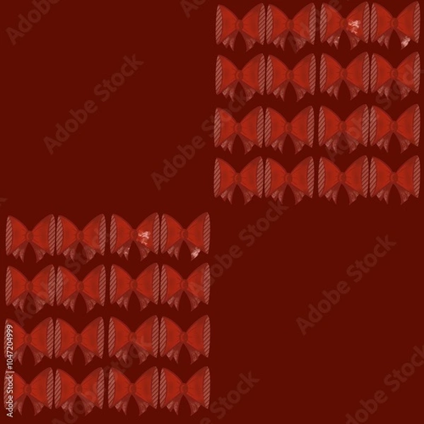 Obraz red christmas background