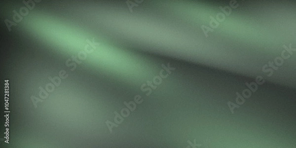 Fototapeta Elegant gradient with soft greens and grays and a fine grain texture for a creative project.