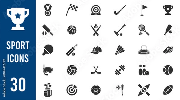 Obraz Sports icons set