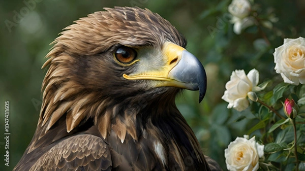 Fototapeta close up of a eagle