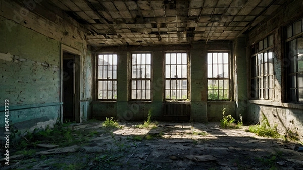 Obraz old abandoned building