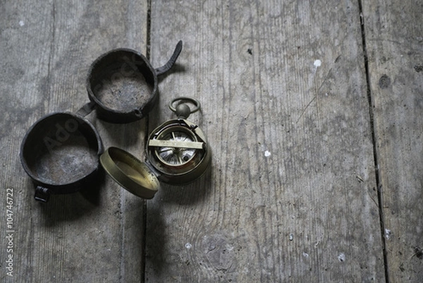Fototapeta An old watch from the early 19th century