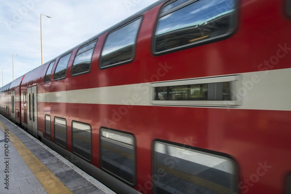 Obraz Train in motion 