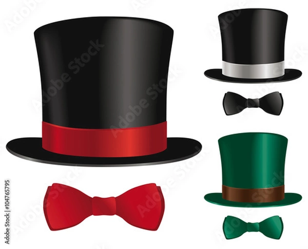 Obraz Cylinder i muszka