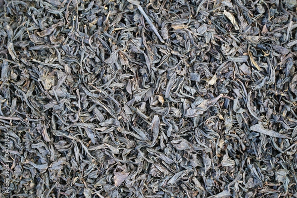 Fototapeta tea granules texture background close up