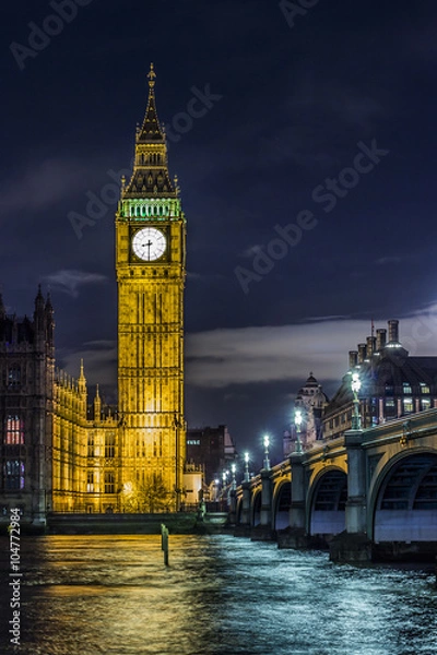 Obraz London Big Ben At Night