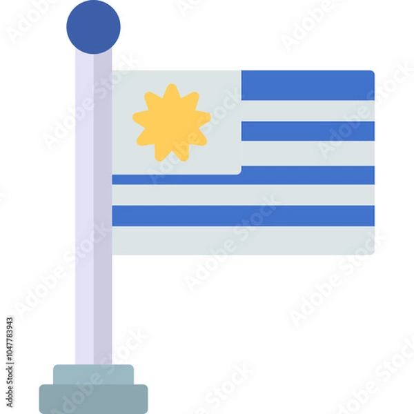 Fototapeta Uruguay Icon
