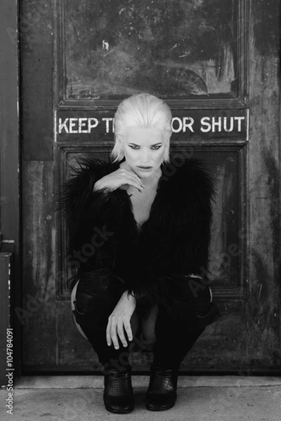Obraz keep this door shut
