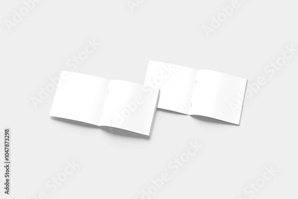 Fototapeta OPEN SQUARE MAGAZINE BLANK BACKGROUND