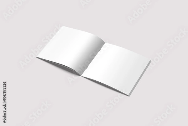Fototapeta OPEN SQUARE MAGAZINE BLANK BACKGROUND
