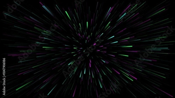 Fototapeta abstract background with lights