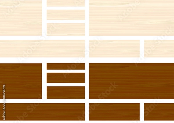 Fototapeta 木製メッセージボード