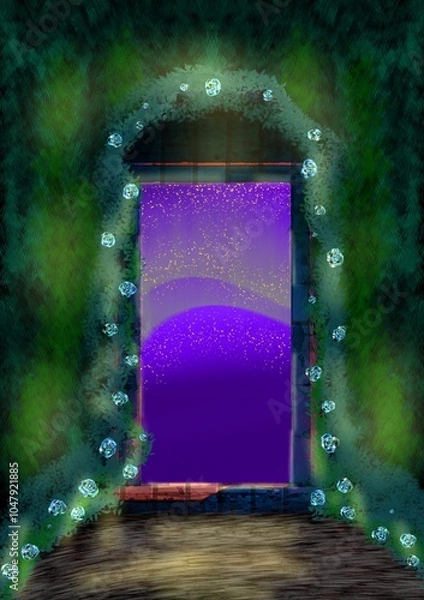 Obraz frame in the wall