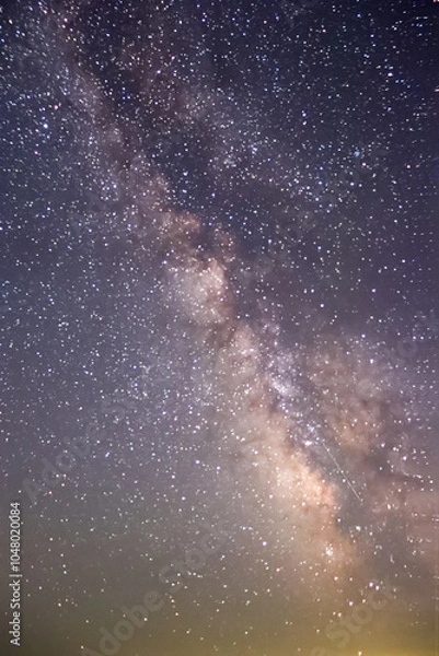 Obraz The milky way and starry night