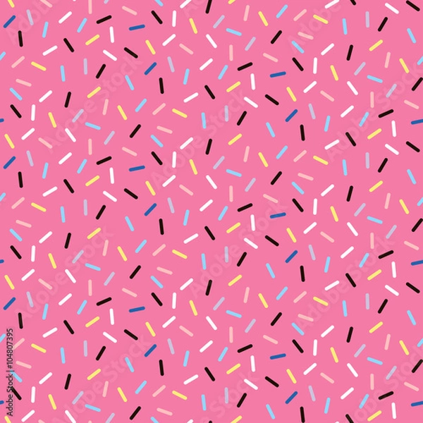 Obraz Illustration for hipsters Memphis style.