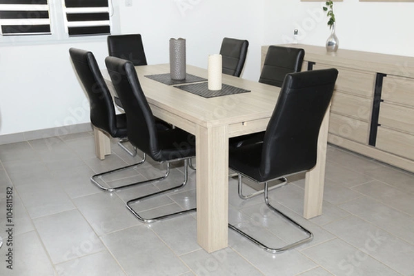 Fototapeta salle à manger, pièce à vivre