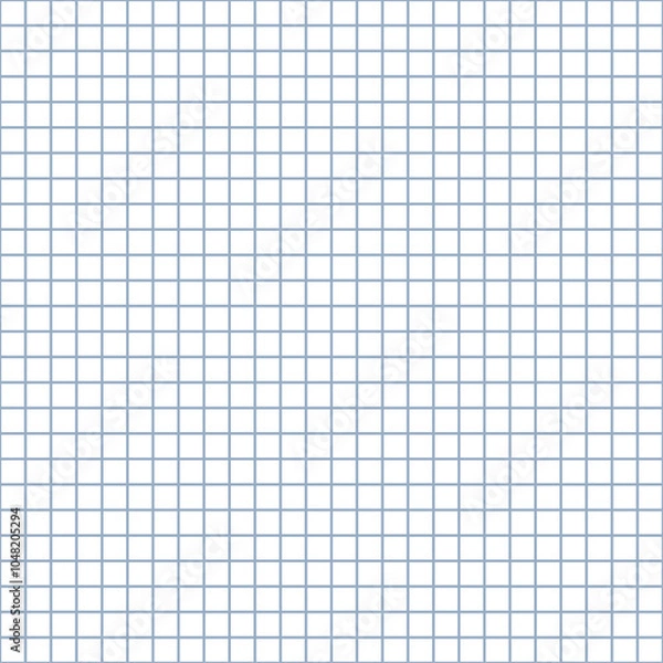 Fototapeta Square pattern grid paper for diagram, technical drawing, schematic, geometric background.