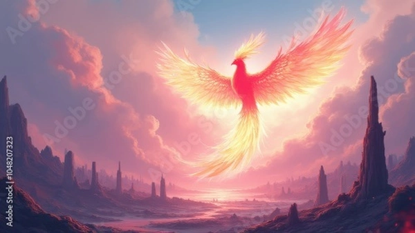 Obraz sunset in fire