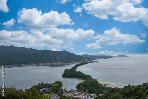 Obraz 天橋立ビューランドから見下ろす天橋立