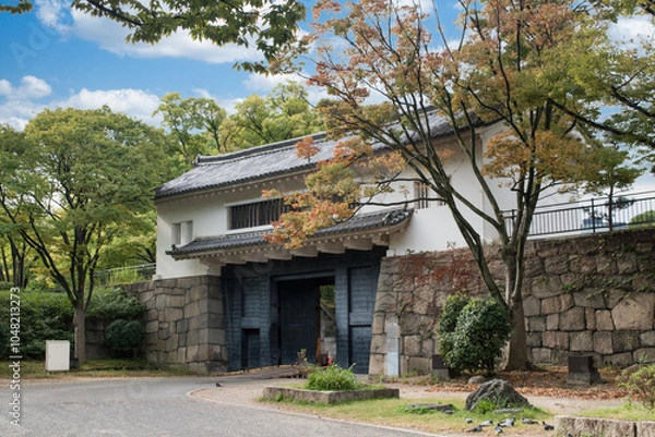 Obraz 大阪城公園の多聞櫓