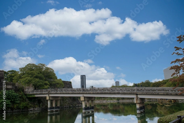 Obraz 大阪城公園の極楽橋