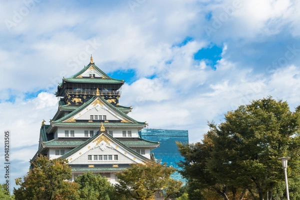 Obraz 大阪城の天守閣