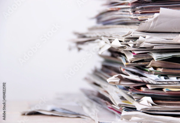 Fototapeta newspapers